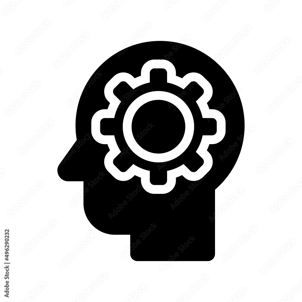 Thinking Icon Vector Symbol Design Illustration Thinking Icon Vector Symbol Design Illustration