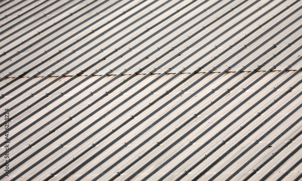 Metal roof in the sun Metal roof in the sun