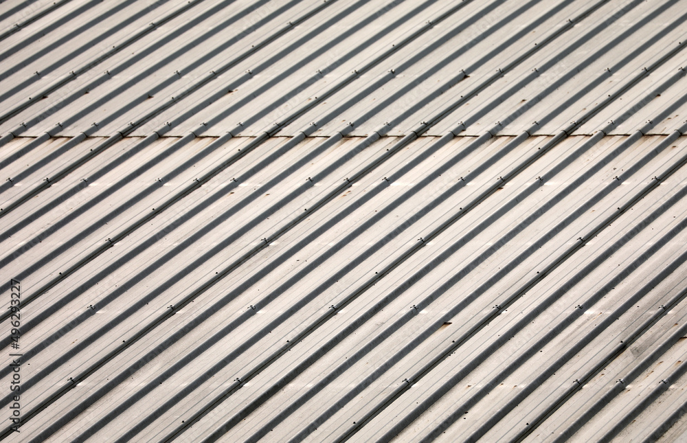 Metal roof in the sun Metal roof in the sun