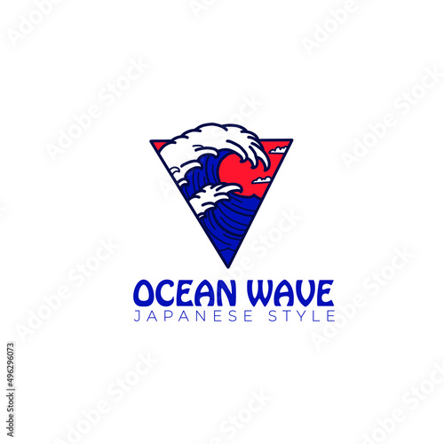 waves logo. wave vector. Waves icon