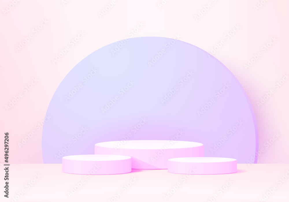 3d background products display podium scene with geometric platform stand to show cosmetic products. Stage showcase on pedestal display pink studio 3d background products display podium scene with geometric platform stand to show cosmetic products. Stage showcase on pedestal display pink studio