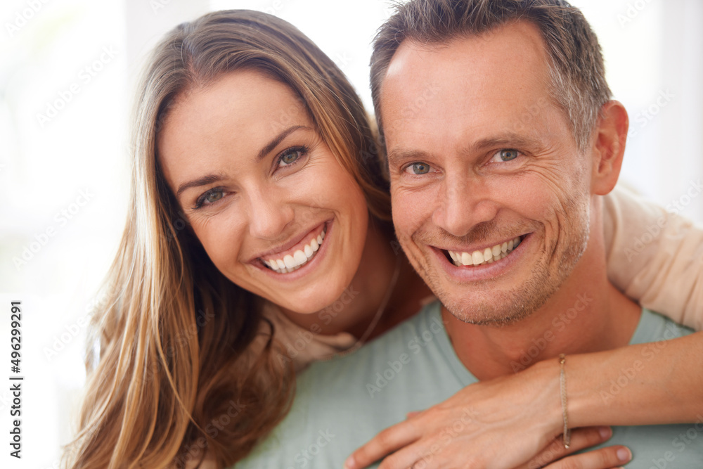 Happily married. Portrait of a happy and affectionate couple. Happily married. Portrait of a happy and affectionate couple.