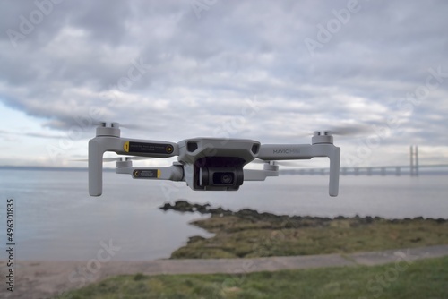 Drone in Flight