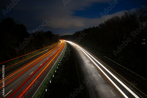 Motorway Light Trails