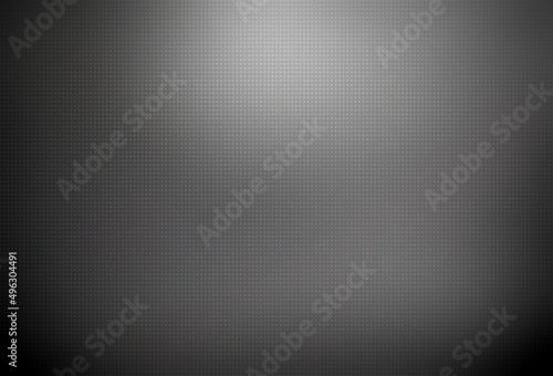 Black metal polished background covered small subtle dots pattern.