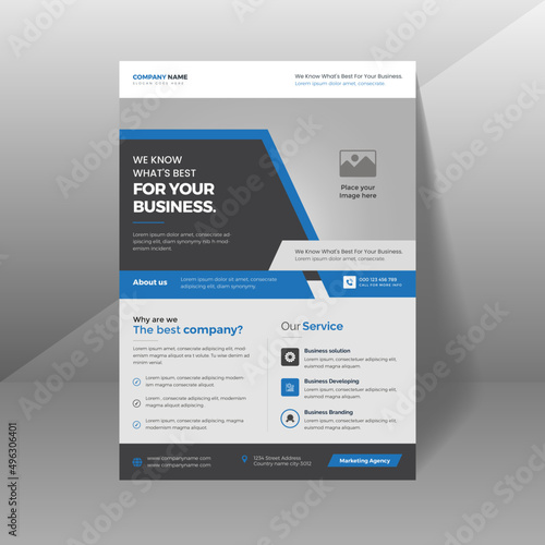Modern Fresh Business Flyer Template