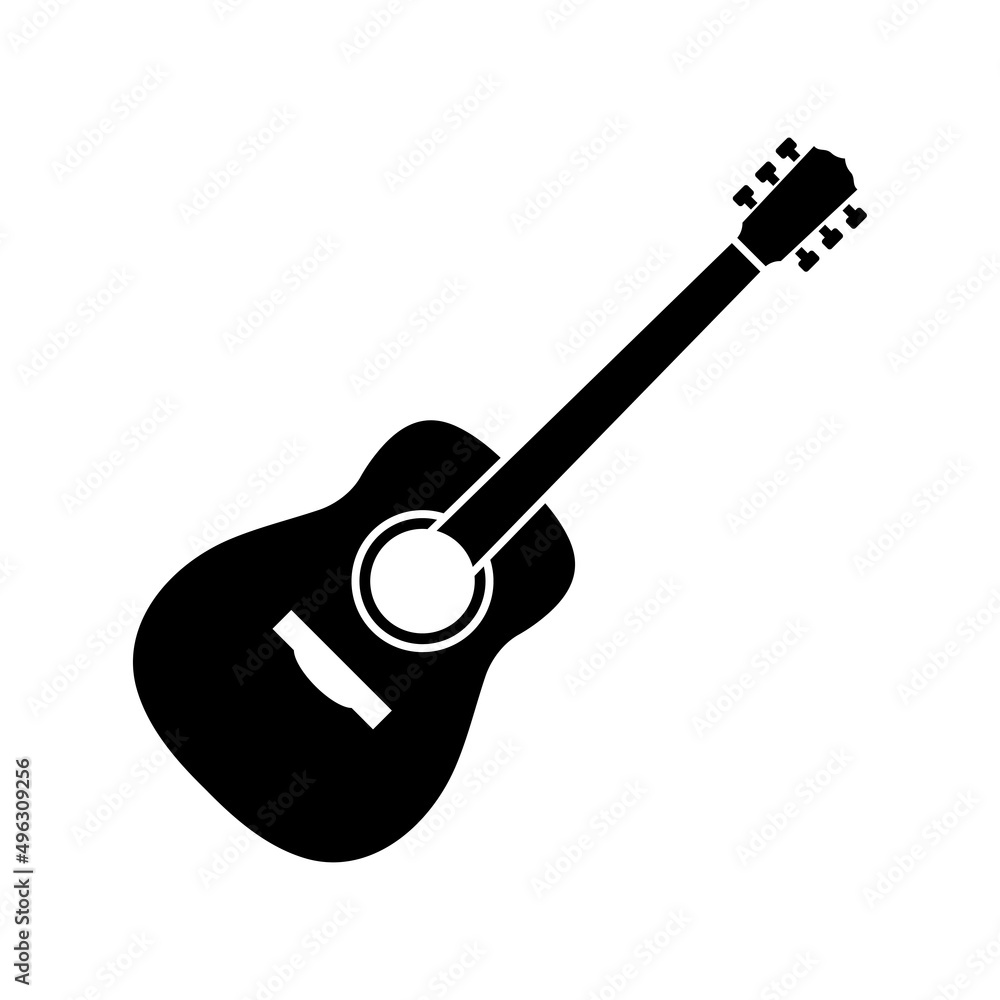guitar logo icon design template vector guitar logo icon design template vector