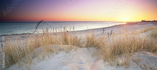 Fototapeta Naklejka Na Ścianę i Meble -  Dünen am Ostseestrand
