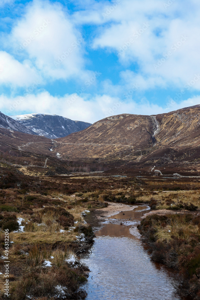 loch muick munros cairngorms scotland