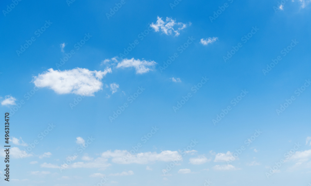 White clouds are in the blue sky White clouds are in the blue sky