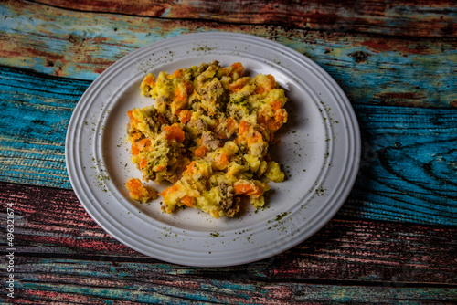 Möhren untereinander