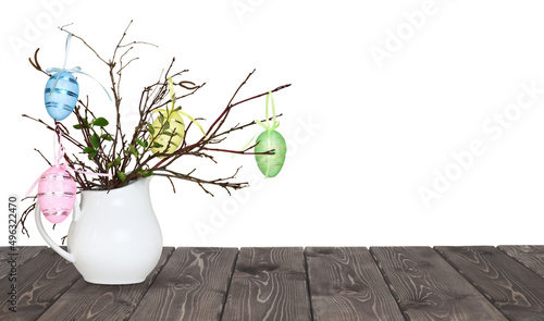 Easter bouquet of dry twigs...