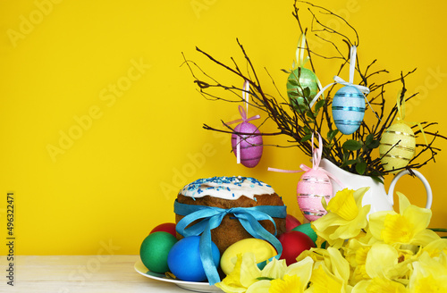 Easter bouquet of dry twigs...