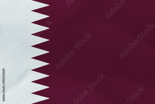 Qatar Flag. Backgorund