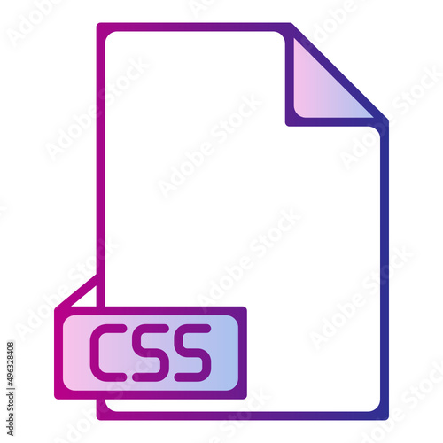 file extension css