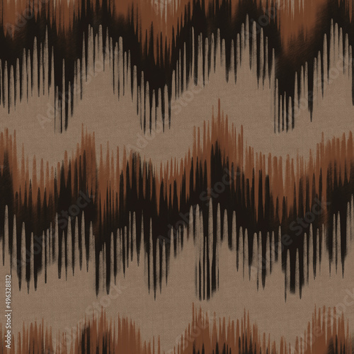 Seamless African animalistic leopard patterns. Beautiful repetitions of the imitation of the wild nature of the graceful jaguar. Wild safari printable design for surfaces. Skin of savannah animals.