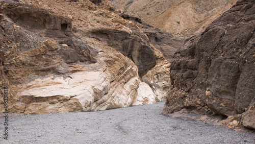 Path in Mosaic Canyon in Death Valley