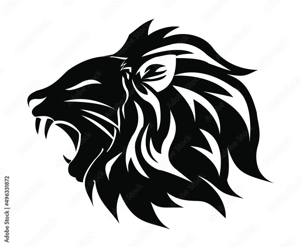 head of a lion head of a lion