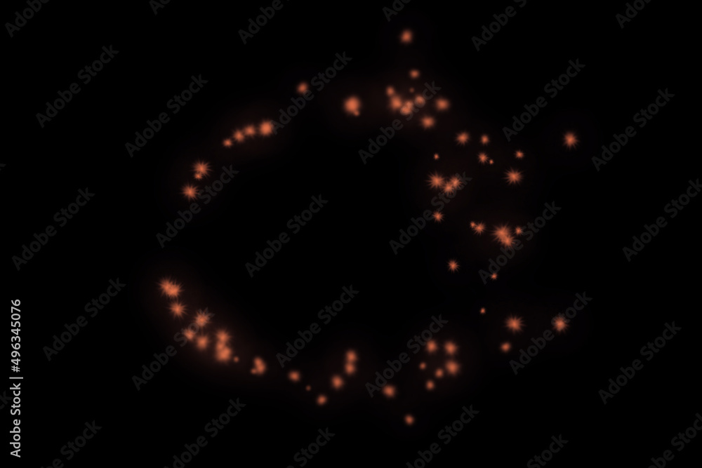 Spark Overlays. Burning red hot sparks fly from large fire in night sky. Burning embers glowing flying away particles over black background. Beautiful abstract background on the theme of fire, light. Spark Overlays. Burning red hot sparks fly from large fire in night sky. Burning embers glowing flying away particles over black background. Beautiful abstract background on the theme of fire, light.