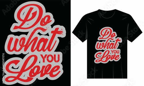 typography t-shirt design