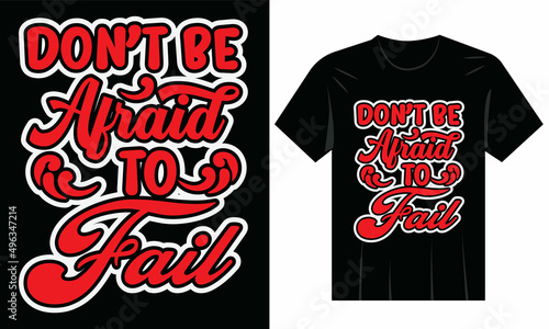 typography t-shirt design