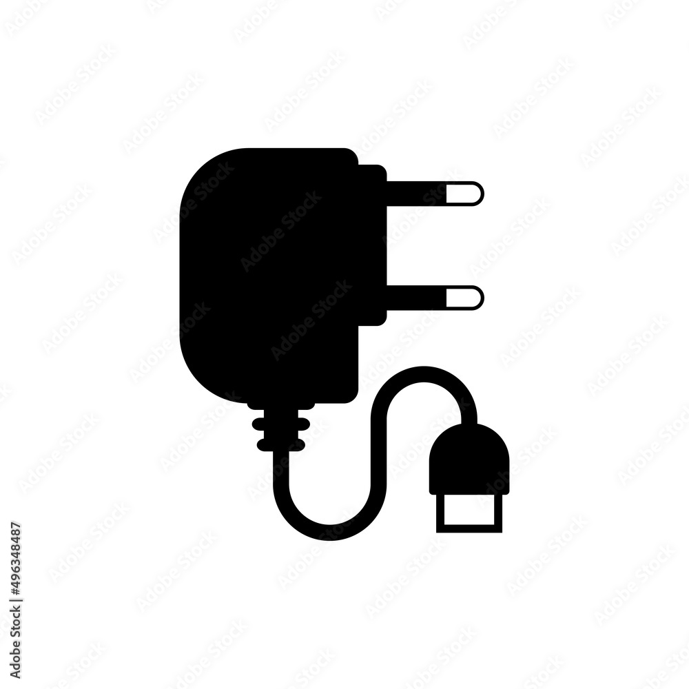 mobile charger icon design template vector mobile charger icon design template vector