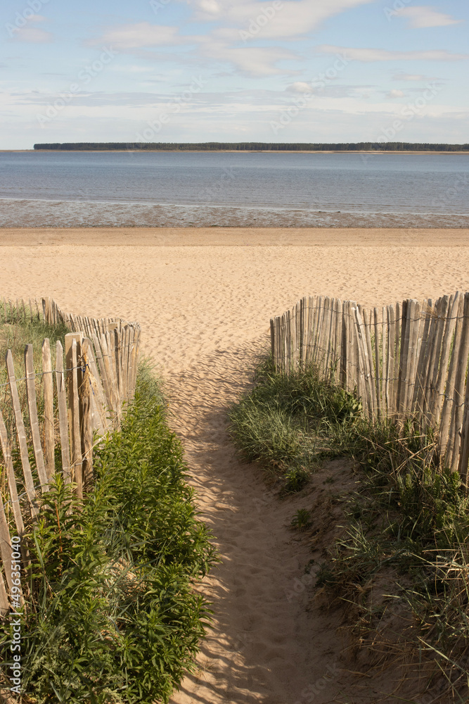 path to the beach