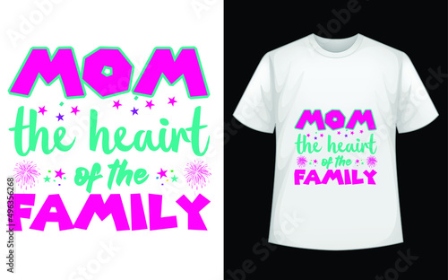 I Have Two Titles Nurse and Mom - Mother's day T-Shirt Design victor files