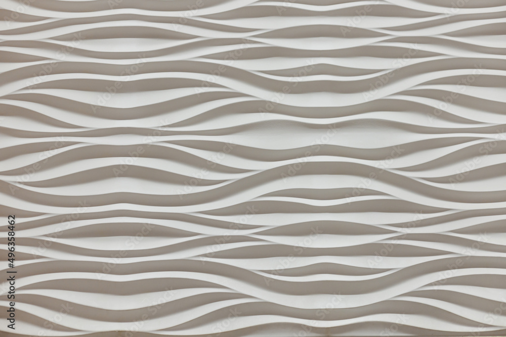 Gypsum tiles for painting pattern for wall design in interior. White background Gypsum tiles for painting pattern for wall design in interior. White background