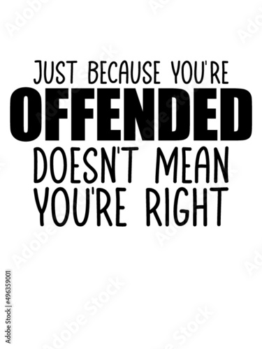 Offended Spruch Logo 