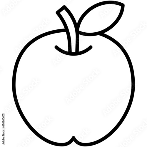 Apple icon, Passover related vector illustration