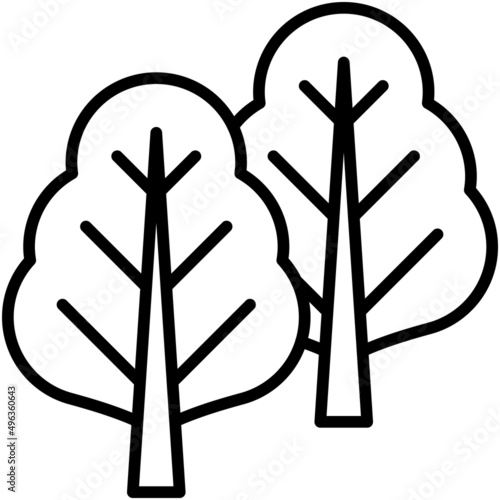 Bitter herb icon, Passover related vector illustration