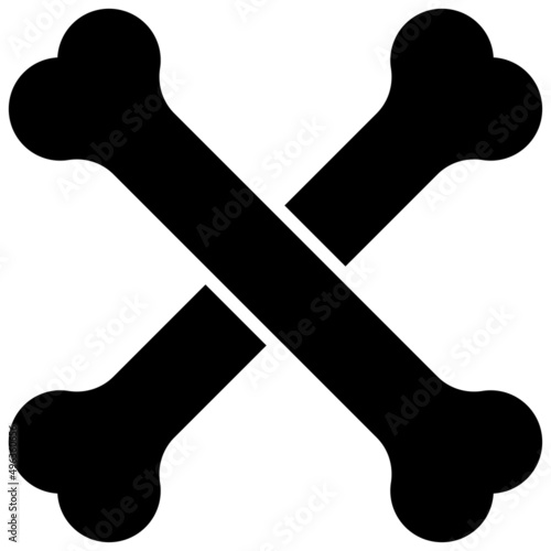 Shankbone icon, Passover related vector illustration