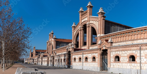 Cityscape of the  Matadero   Slaugtherhouse   Madrid  Spain 