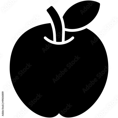 Apple icon, Passover related vector illustration