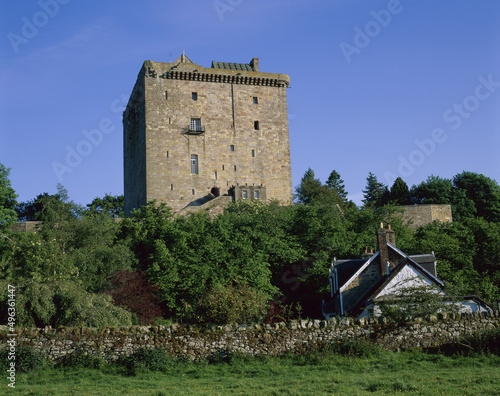 Borthwick Castle, Midlothian, Scotland photo