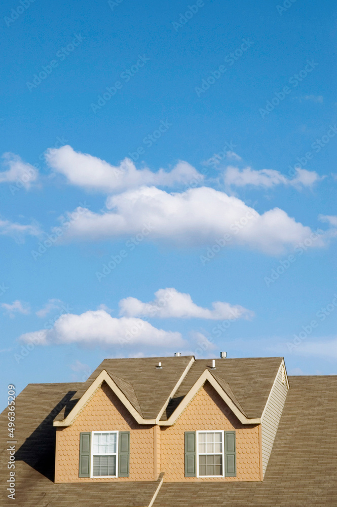 Dormer windows of a house Dormer windows of a house