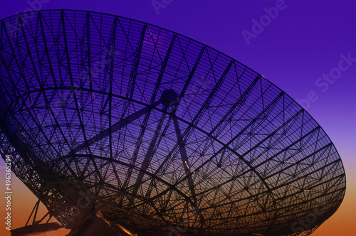 Radio telescope photo