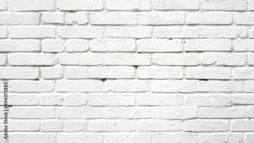 White brick wall texture background. White brick wall texture background.