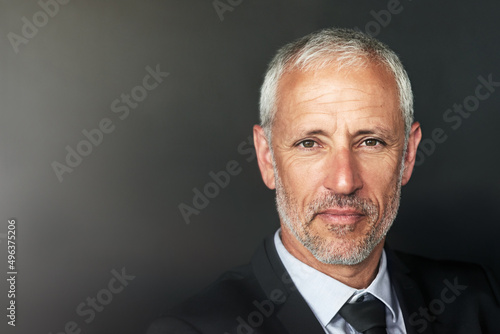 What it means to be white collar. Cropped shot of a handsome mature businessman in corporate attire.