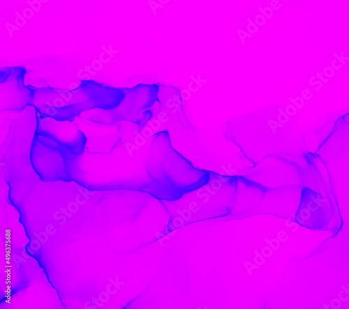Magenta Dynamic Spooky. Bright pink abstraction for your design..
