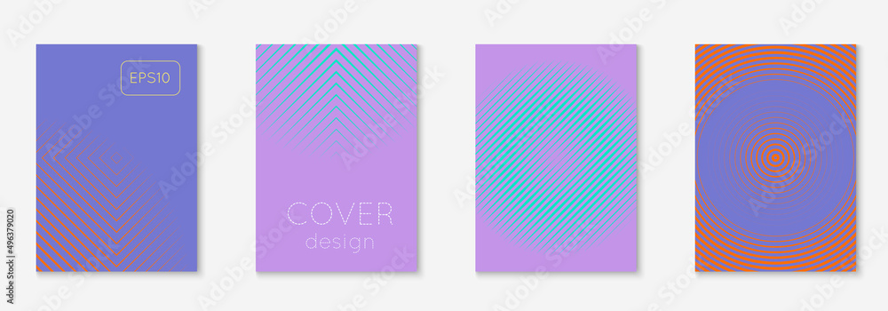 Poster design modern with minimalist geometric lines and shapes.