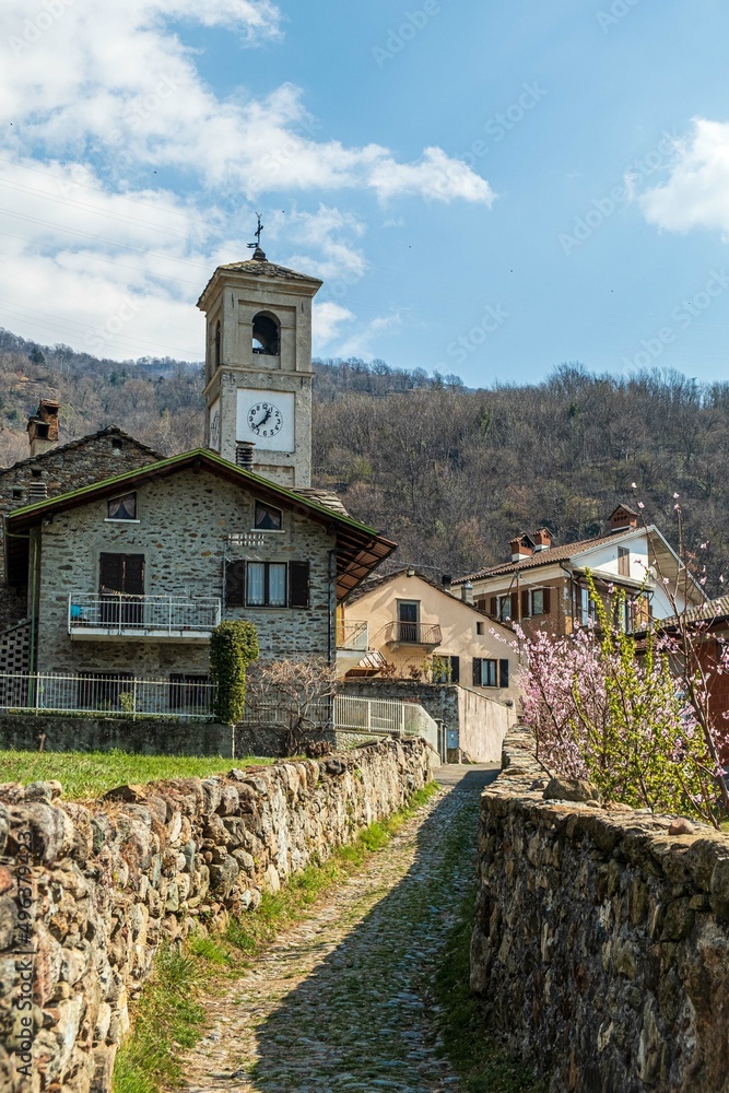 beautiful countryside in cesnola piemonte italy beautiful countryside in cesnola piemonte italy