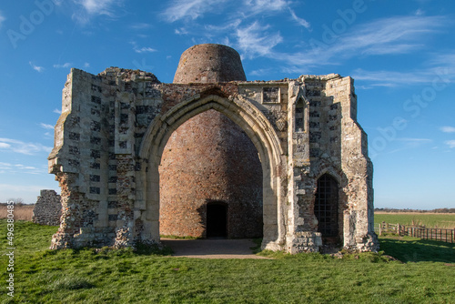 Foto St. Benet's Abbey at Ludham in the Norfolk Broads, UK