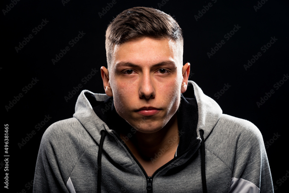 Fototapeta premium Studio fashion portrait