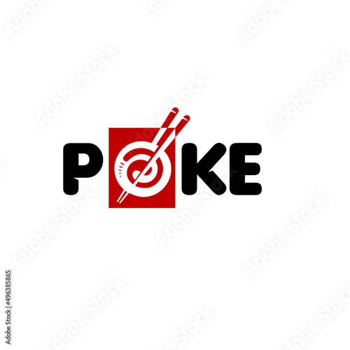 New Poke bowl. restaurant in a new food hall concept. Asian inspired with seafood.