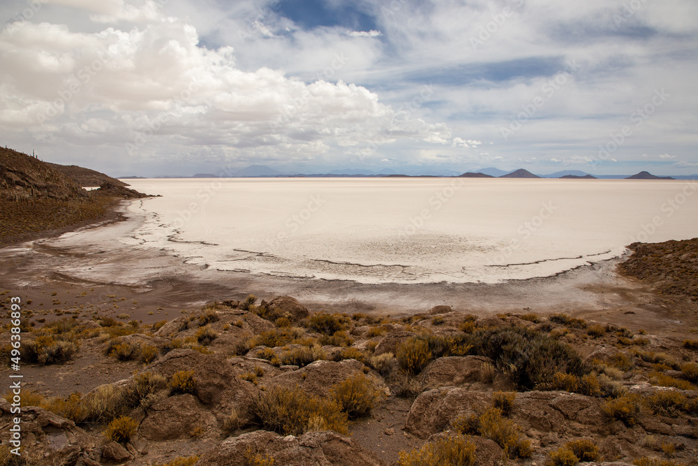 uyuni in bolivia is the largest salt flat in the world. uyuni in bolivia is the largest salt flat in the world.