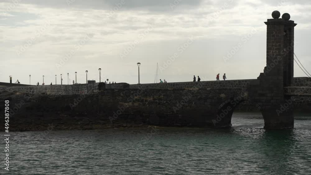 Castillo de San Gabriel in Arrecife, Arrecife, Lanzarote, Canary Islands, Spain Castillo de San Gabriel in Arrecife, Arrecife, Lanzarote, Canary Islands, Spain