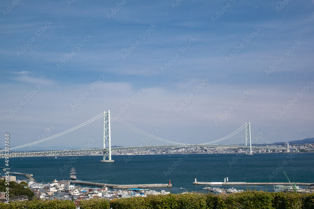 Obraz premium 明石海峡大橋