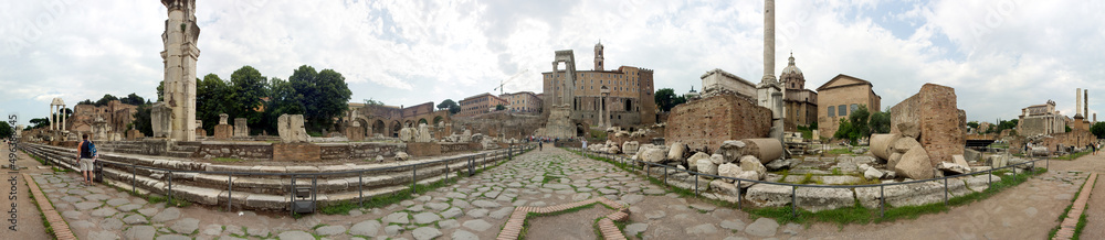 Forum Romanum (Römischer Marktplatz) in Rom